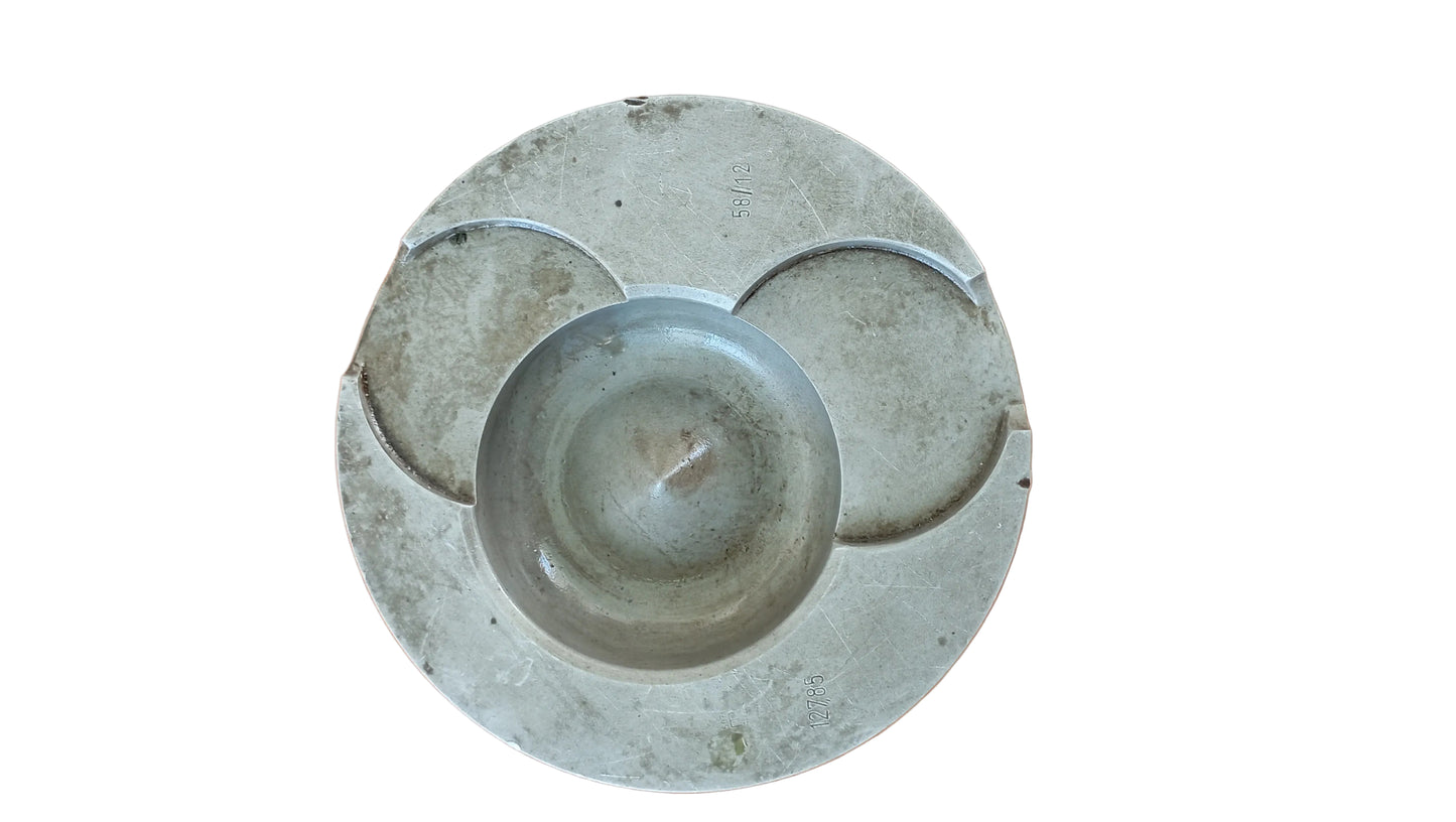 Pistone a 4 fascie motori Isotta Fraschini serie ID32