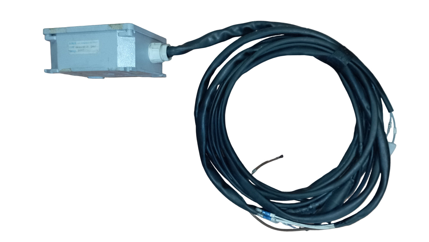 Attuatore motore elettrico SME TYPE REG15F/F 24V completo di cablaggio