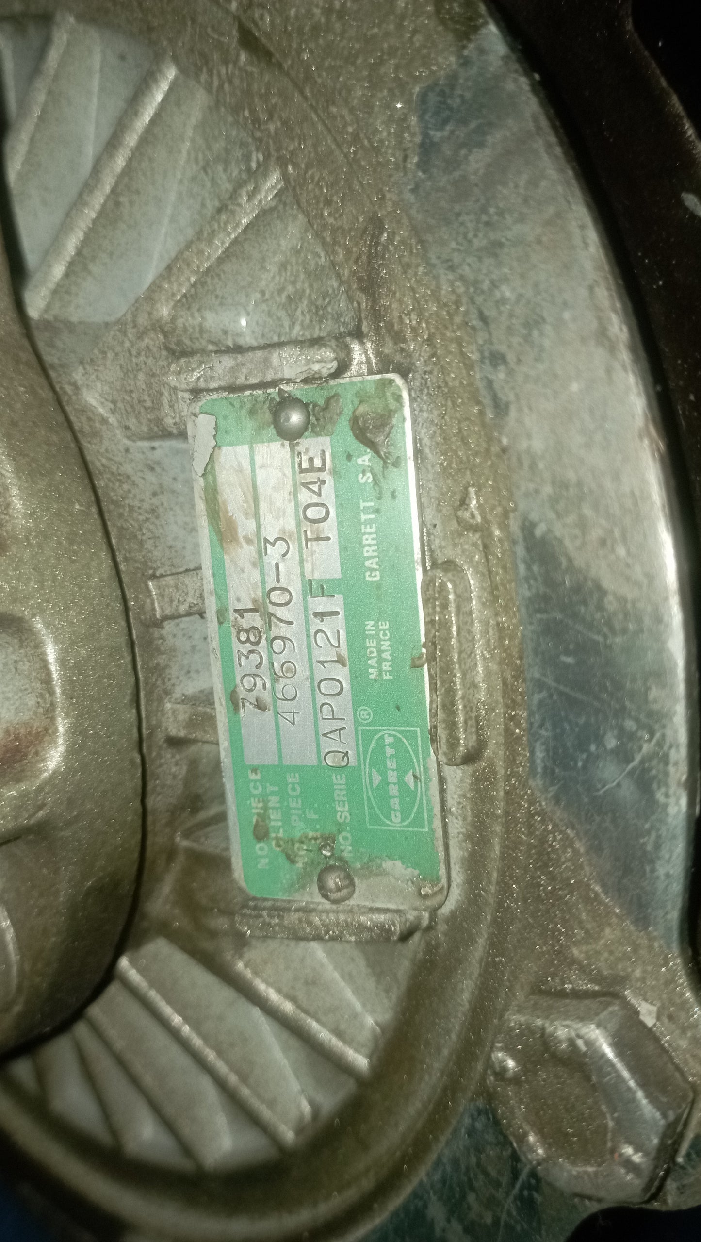 Turbo Garrett tipo T04E  79381