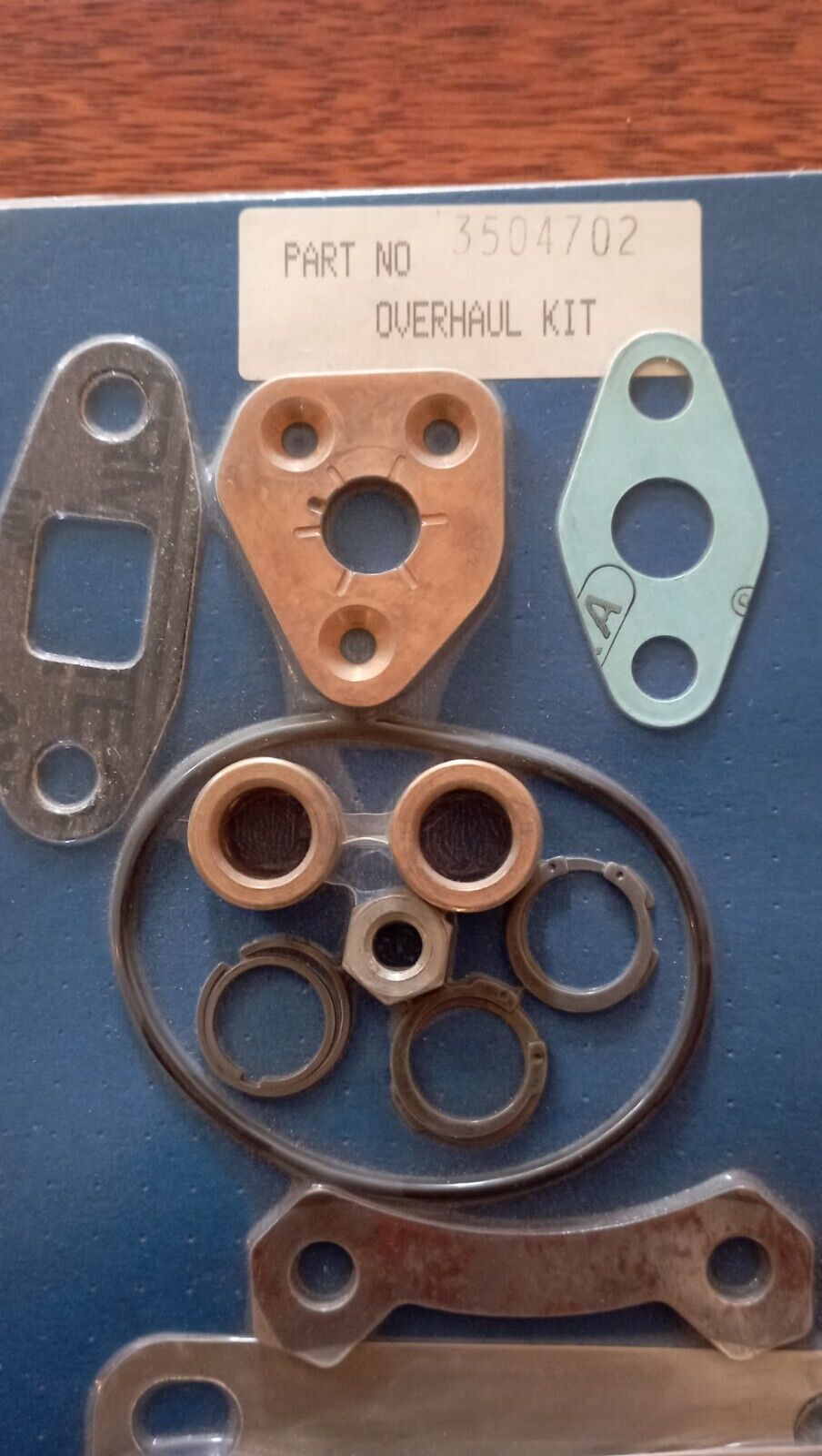 KIT RIPARAZIONE PER TURBOSOFFIANTI HOLSET Part no 3504702 SCATOLA ORIGINAL